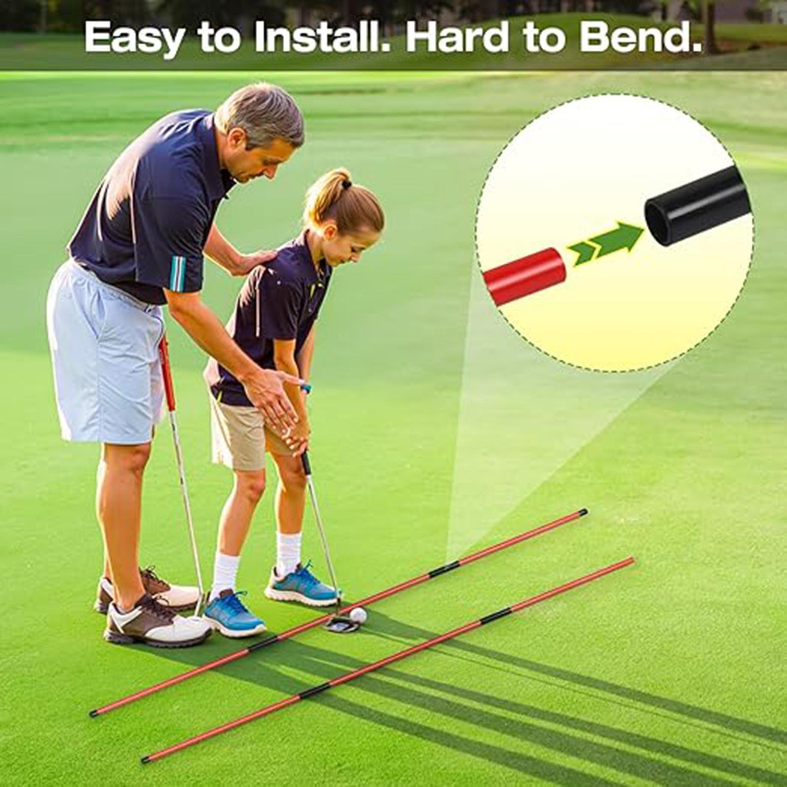 Golf Equipment For Youth - Suporte para bastão de alinhamento com
