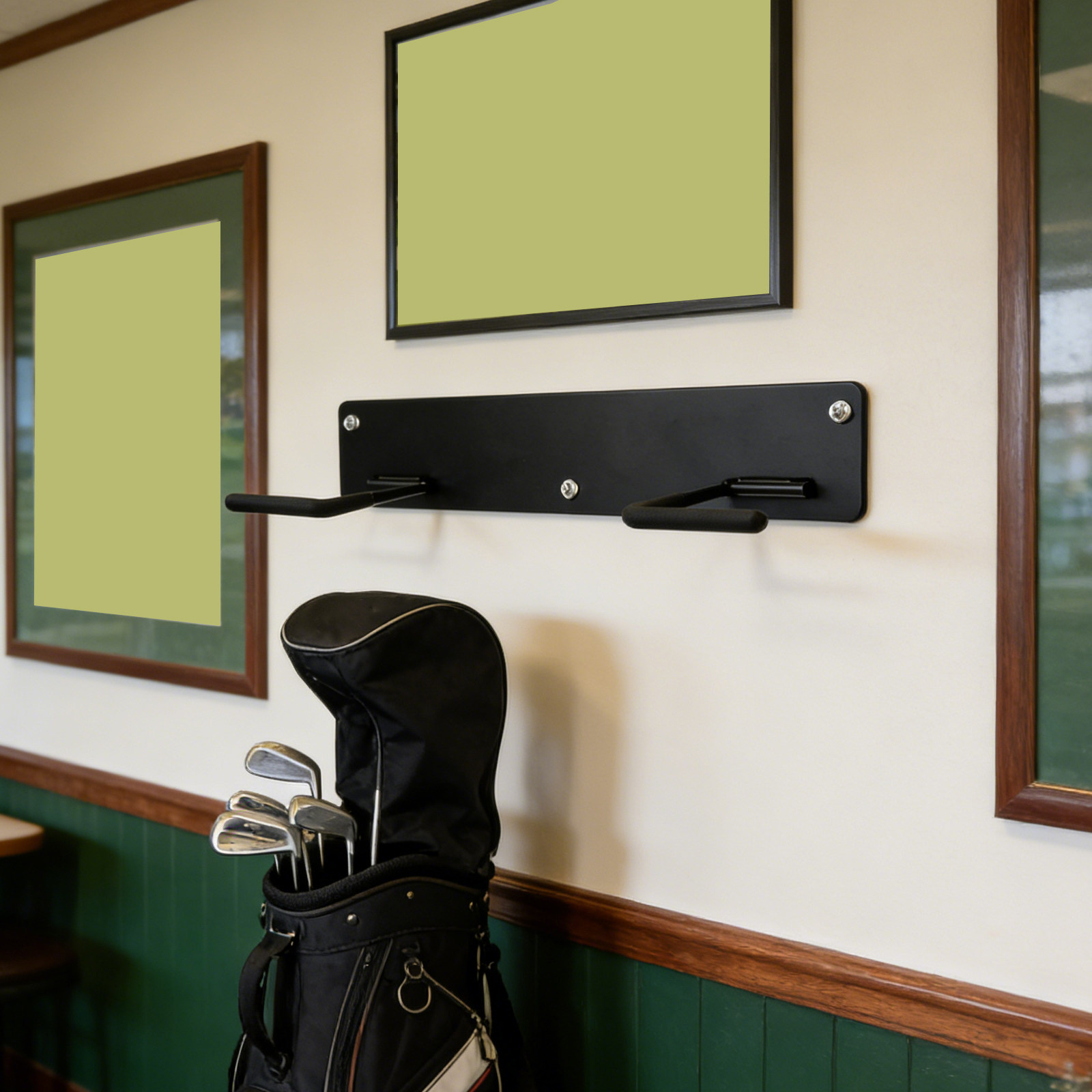Golf Equipment Organizer For Garage - Suporte de Parede para Bolsas de