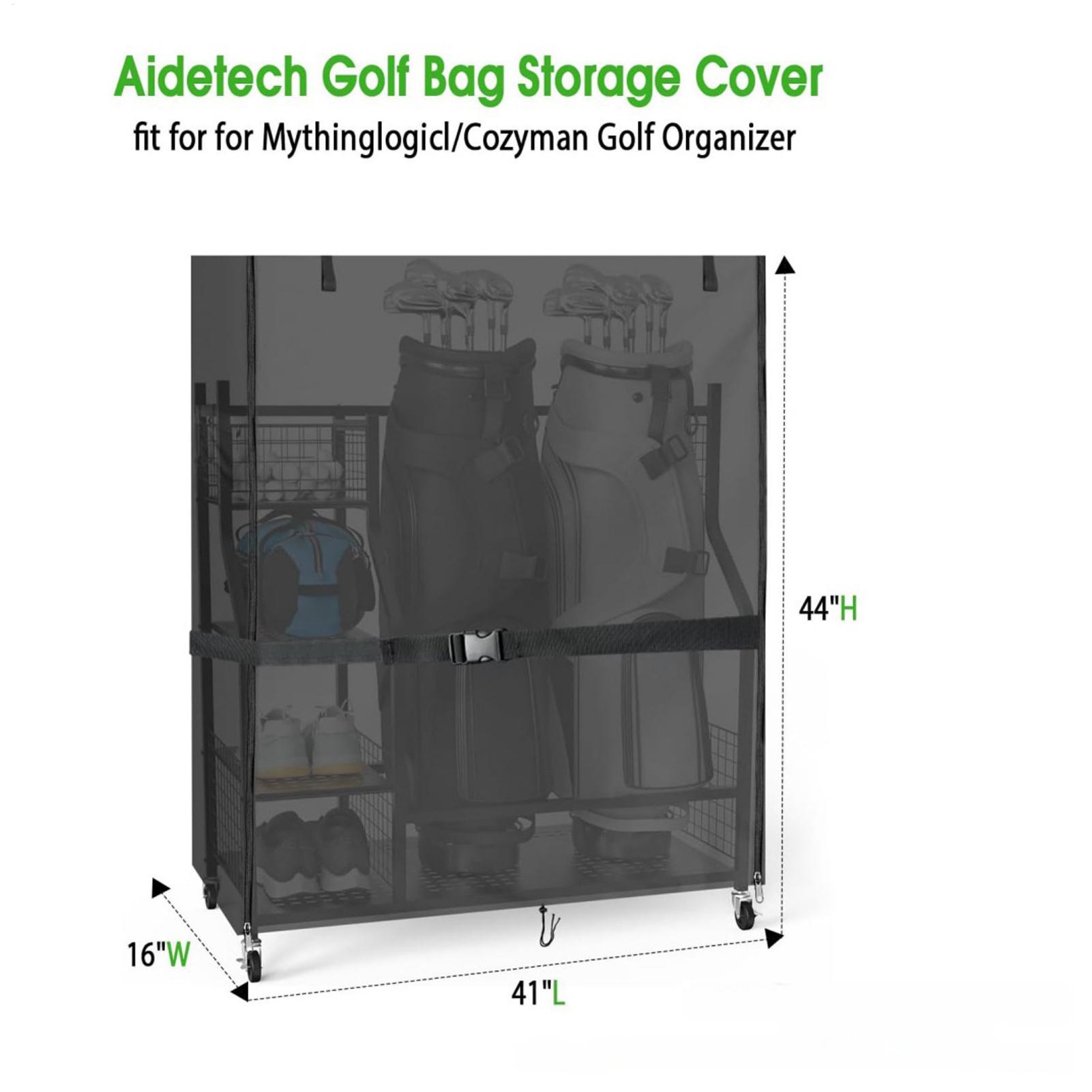Golf Equipment Organizer For Garage - Capas para Suporte de Bolsa de