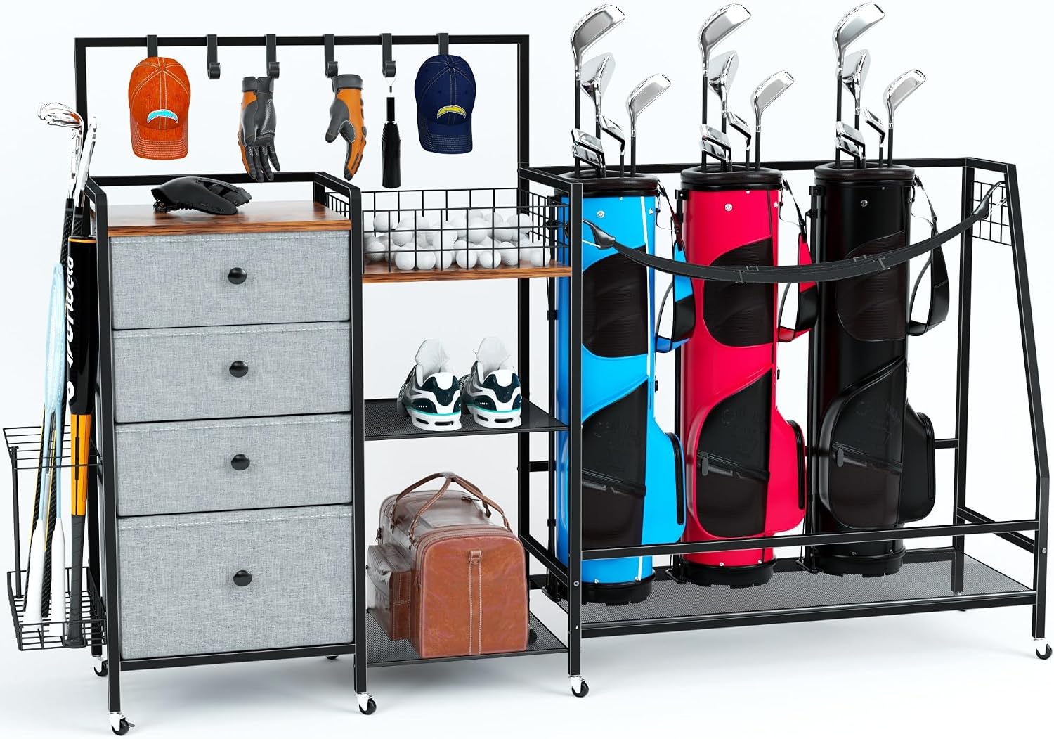 Suporte de Armazenamento para  - Golf Equipment Organizer For Garage avaliação e preço