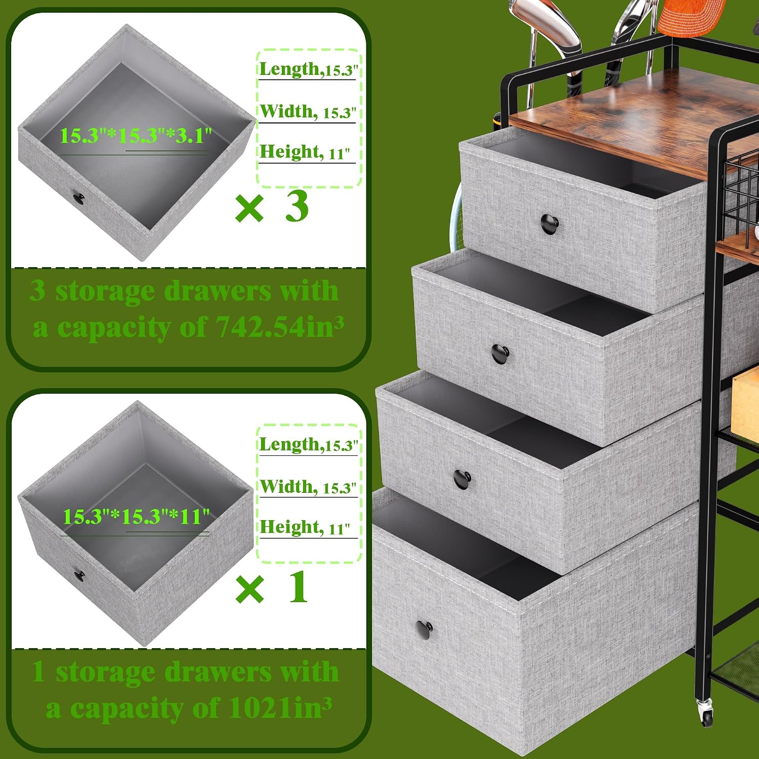 Suporte de Armazenamento para  - Golf Equipment Organizer For Garage avaliação e preço