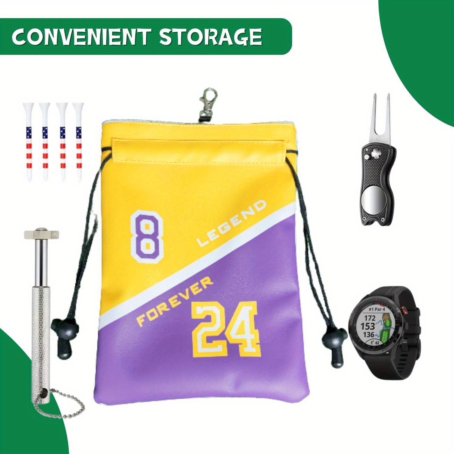 Bolsa de objetos de valor de g - Golf Ball Premium avaliação e preço