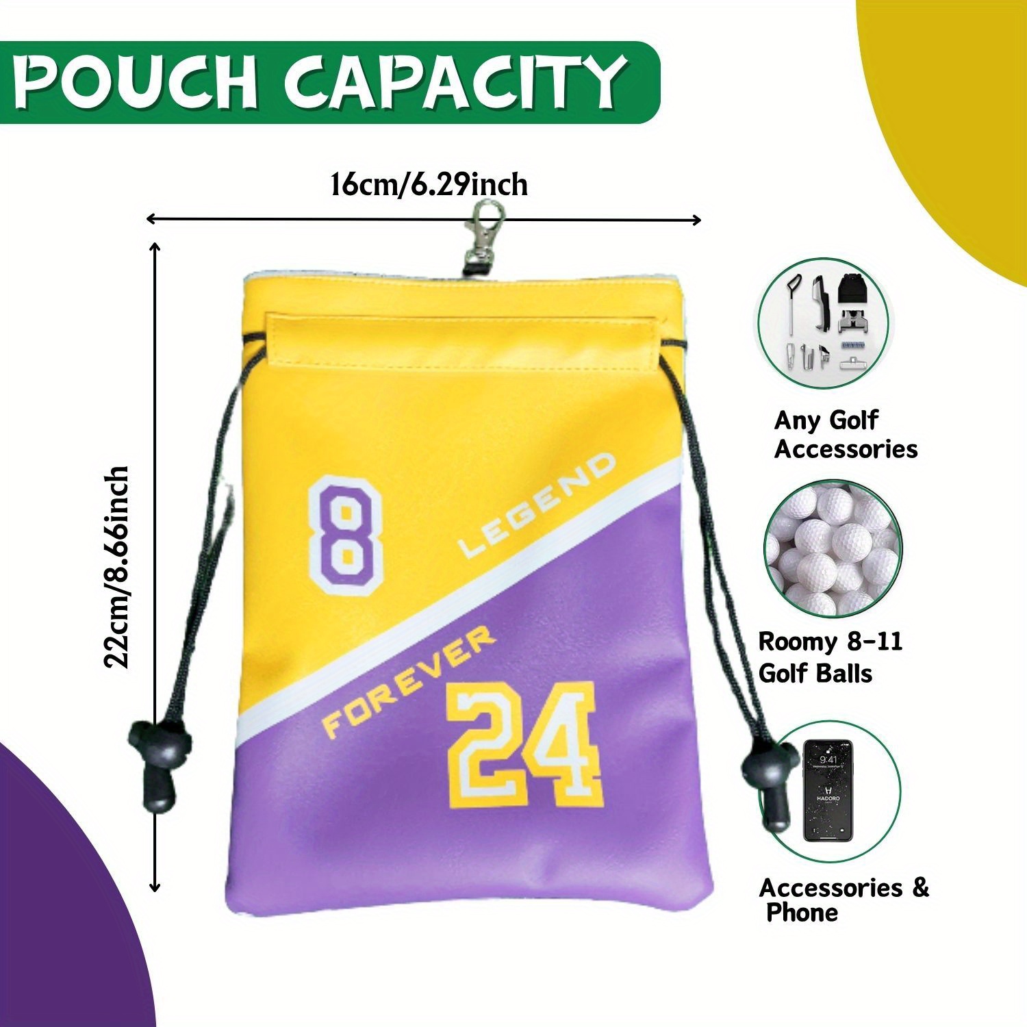 Bolsa de objetos de valor de g - Golf Ball Premium avaliação e preço