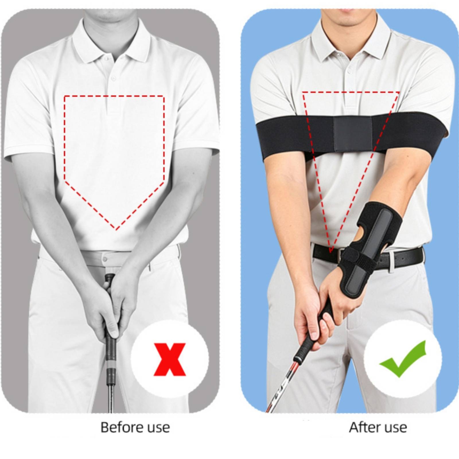 Faixa de Apoio para Swing de G - Training Aid Swing avaliação e preço
