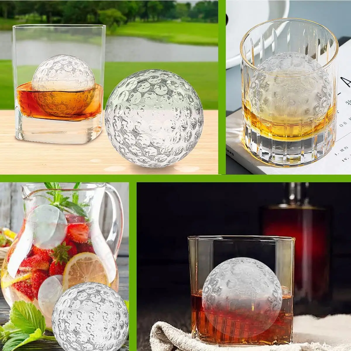 Fabricante de bola de gelo de  - Golf Ball Premium avaliação e preço