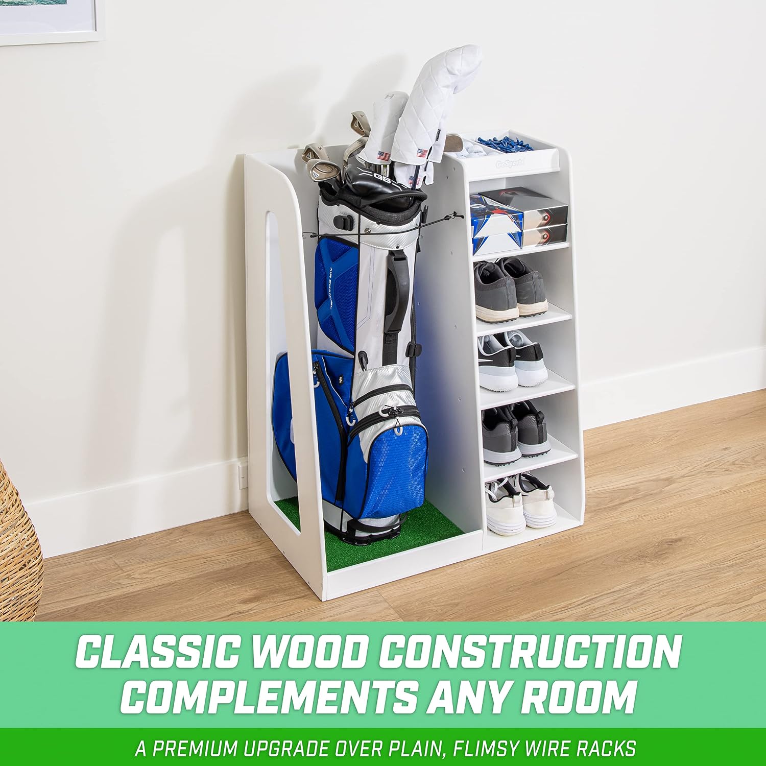 Suporte de Armazenamento para  - Golf Equipment Organizer For Garage avaliação e preço