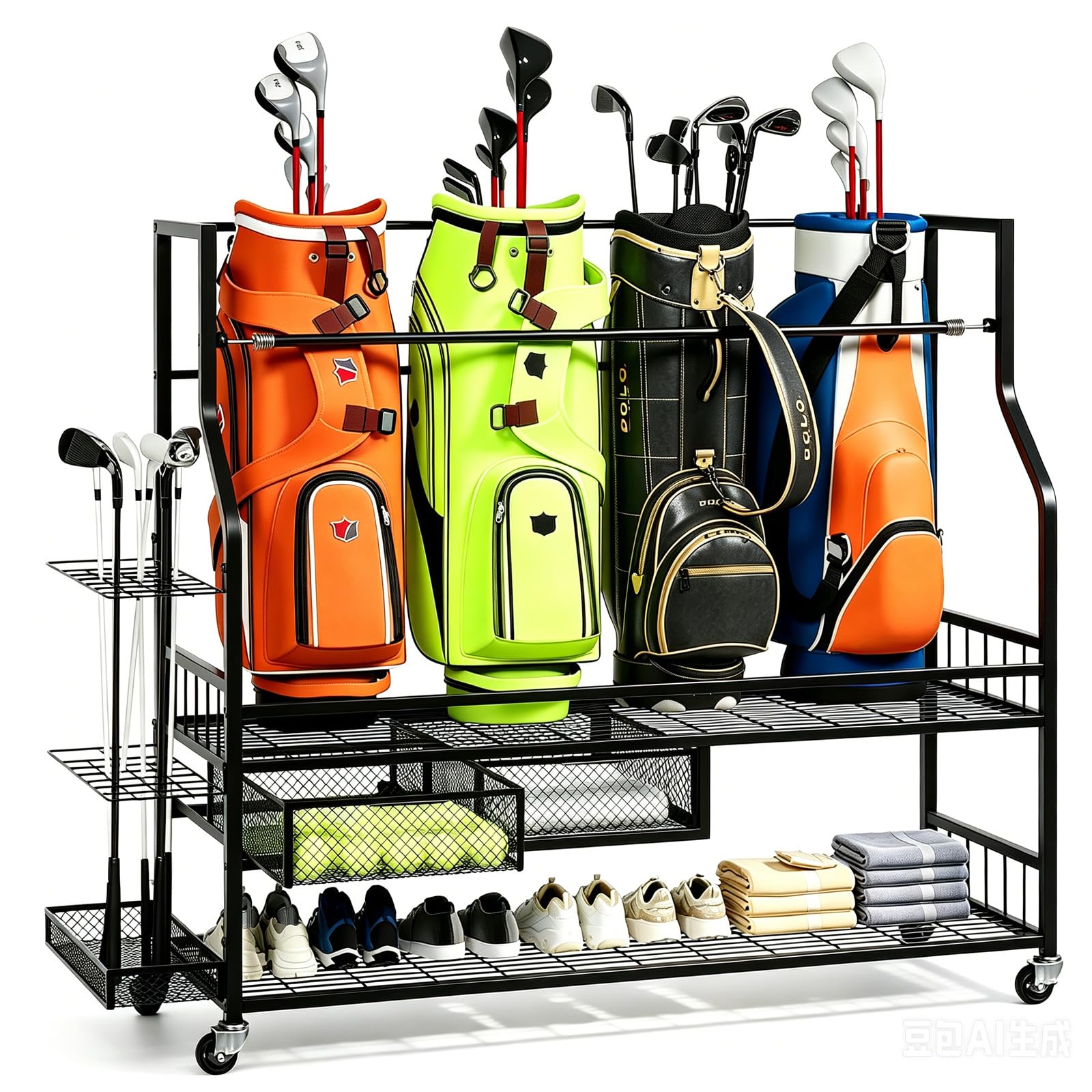 Organizador de Armazenamento p - Golf Equipment Organizer For Garage avaliação e preço